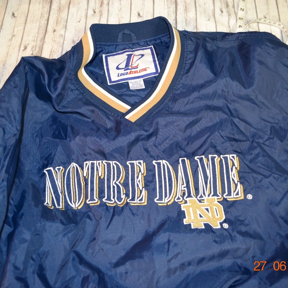 Size XL Vintage Notre Dame Pullover - Picture 3 of 8
